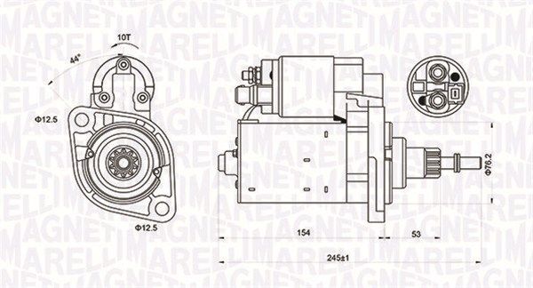 MAGNETI MARELLI Starteris 063720619010